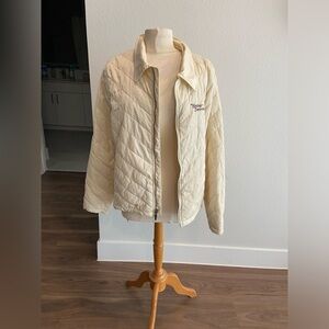Women's Harley Davidson Cream Quilted Jacket